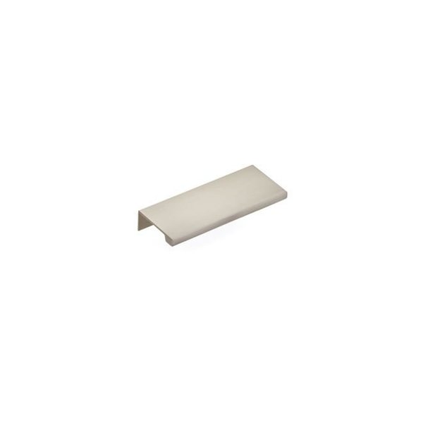 Emtek Edge Cabinet Pull with 3 in Center to Center Satin Nickel Finish 87100US15